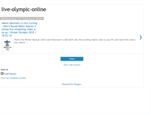 Tablet Screenshot of live-olympic-online.blogspot.com
