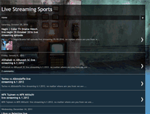Tablet Screenshot of live-streamingsport.blogspot.com