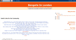 Desktop Screenshot of bengalisinlondon.blogspot.com