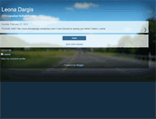 Tablet Screenshot of leonadargis.blogspot.com