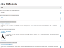 Tablet Screenshot of mrgtechnology.blogspot.com
