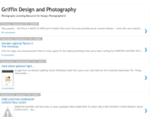 Tablet Screenshot of griffindesignandphotography.blogspot.com