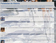 Tablet Screenshot of pedaladasdehistoria.blogspot.com