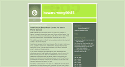 Desktop Screenshot of howardwong85045.blogspot.com