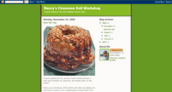 Desktop Screenshot of cinnamonrollworkshop.blogspot.com