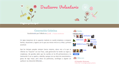 Desktop Screenshot of destierro-voluntario.blogspot.com