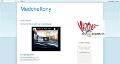 Desktop Screenshot of madcheftony.blogspot.com