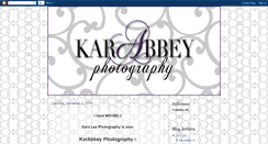 Desktop Screenshot of karaleephotos.blogspot.com