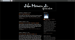 Desktop Screenshot of johnmainesjr.blogspot.com