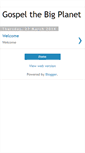 Mobile Screenshot of gospel-thebigplanet.blogspot.com