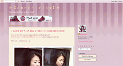 Desktop Screenshot of annchirisu.blogspot.com