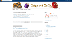 Desktop Screenshot of ditzyanddotty.blogspot.com