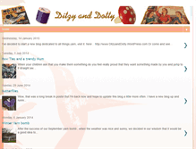 Tablet Screenshot of ditzyanddotty.blogspot.com