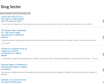 Tablet Screenshot of drugsector.blogspot.com