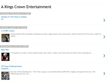 Tablet Screenshot of kingscrownent.blogspot.com