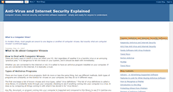 Desktop Screenshot of anti-virus-and-internet-security.blogspot.com
