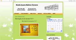 Desktop Screenshot of jaumebalmescervera.blogspot.com