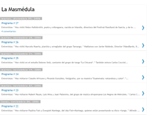 Tablet Screenshot of lamasmedula.blogspot.com