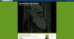 Desktop Screenshot of darwingoestothemovies.blogspot.com