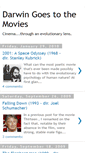 Mobile Screenshot of darwingoestothemovies.blogspot.com
