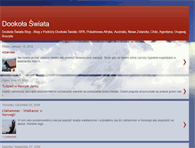 Tablet Screenshot of dookola-swiata.blogspot.com