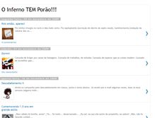 Tablet Screenshot of oinfernotemporao.blogspot.com