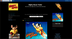 Desktop Screenshot of mighty-mouse-movie-trailer.blogspot.com