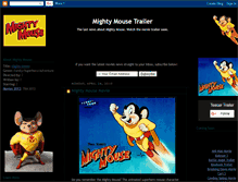 Tablet Screenshot of mighty-mouse-movie-trailer.blogspot.com