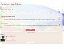 Tablet Screenshot of irinjalakudadiocese.blogspot.com