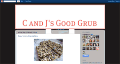 Desktop Screenshot of candjsgoodgrub.blogspot.com