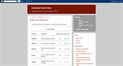 Desktop Screenshot of colonialcrestcrew.blogspot.com