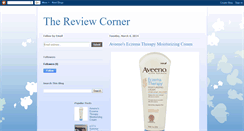 Desktop Screenshot of anniesreviewcorner.blogspot.com