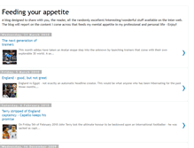 Tablet Screenshot of feedingyourappetite.blogspot.com