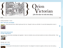 Tablet Screenshot of orionvictorian.blogspot.com