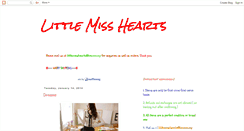 Desktop Screenshot of littlemisshearts09.blogspot.com