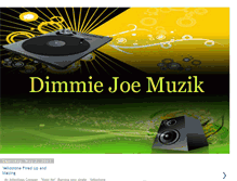 Tablet Screenshot of dimmiejoemuzik.blogspot.com