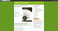 Desktop Screenshot of leituradobairro.blogspot.com