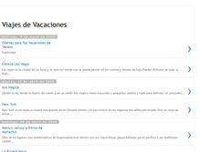 Tablet Screenshot of lugaresparavacaciones.blogspot.com