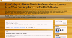 Desktop Screenshot of ericcoffeymusic.blogspot.com