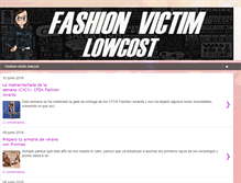 Tablet Screenshot of fashionvictim-lowcost.blogspot.com