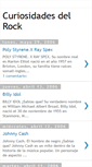 Mobile Screenshot of curiosidadesdelrock.blogspot.com