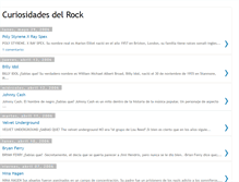 Tablet Screenshot of curiosidadesdelrock.blogspot.com