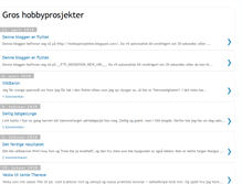 Tablet Screenshot of hobbyprosjekter.blogspot.com