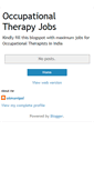 Mobile Screenshot of ooccupationaltherapyupdate.blogspot.com
