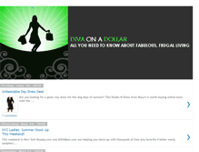 Tablet Screenshot of divaonadollar.blogspot.com