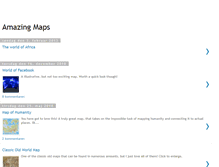 Tablet Screenshot of amazing-maps.blogspot.com