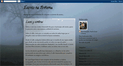 Desktop Screenshot of escritonabretema.blogspot.com