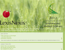 Tablet Screenshot of lexisnexisanalyticslifesciences.blogspot.com