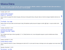 Tablet Screenshot of diariamusica.blogspot.com