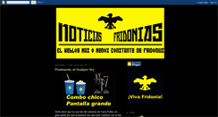 Desktop Screenshot of noticiasfridonias.blogspot.com